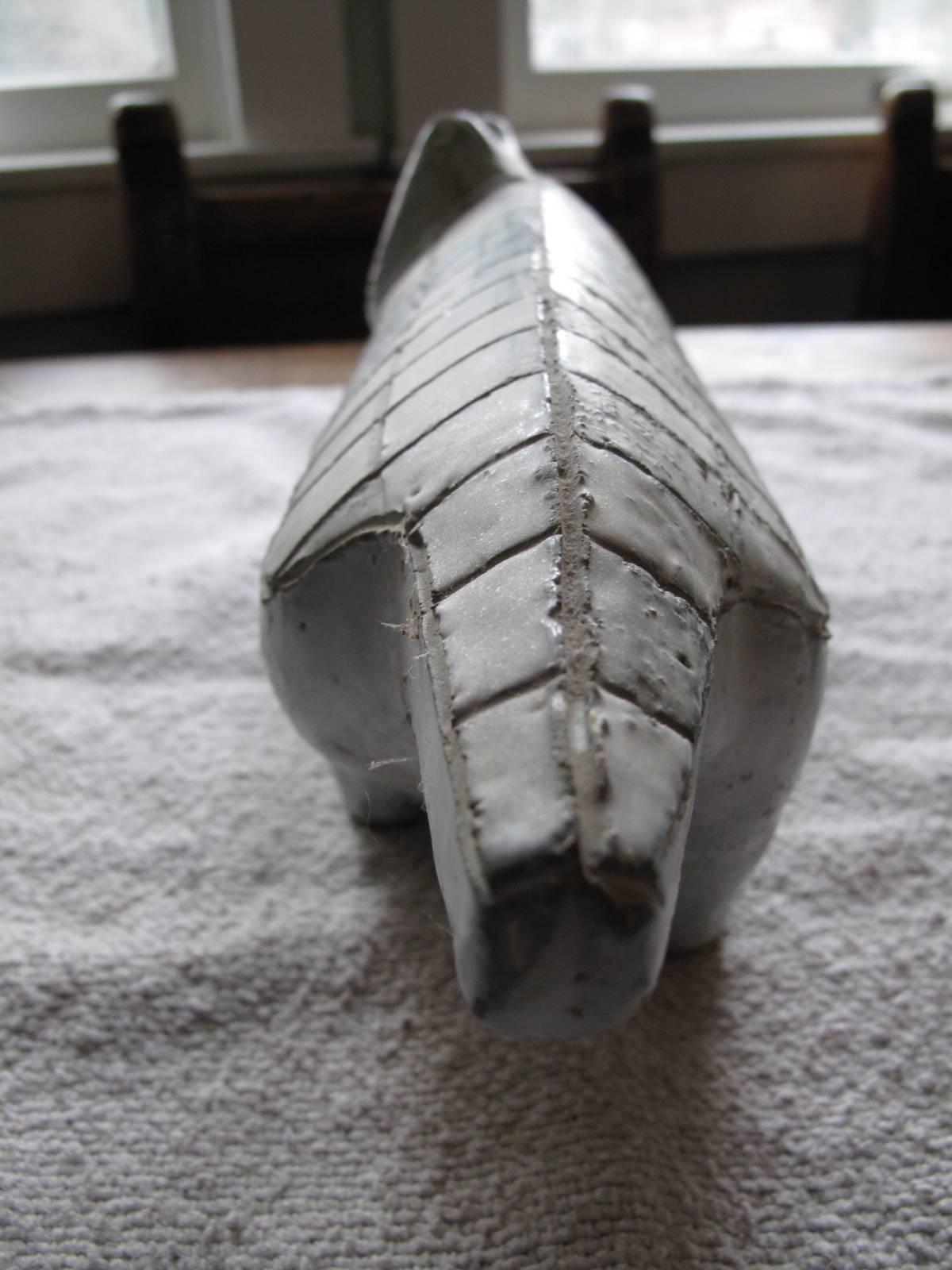 Modern Stoneware Cat, Manner of Lisa Larson