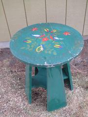 Pennsylvania Dutch Painted Table