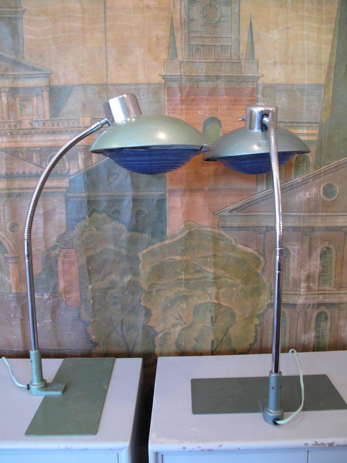 Pair of Louis Ferdinand Solere Table Lamps 2