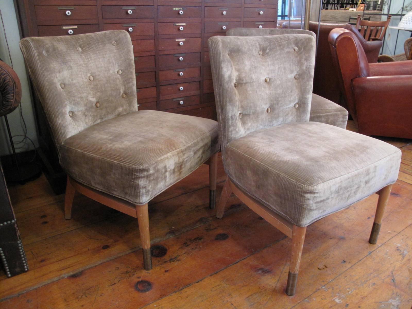 Mid-20th Century Italian Side Chairs In Good Condition In Brooklyn, NY