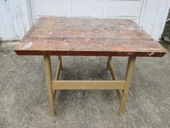 Butcher Block Art Studio Tables