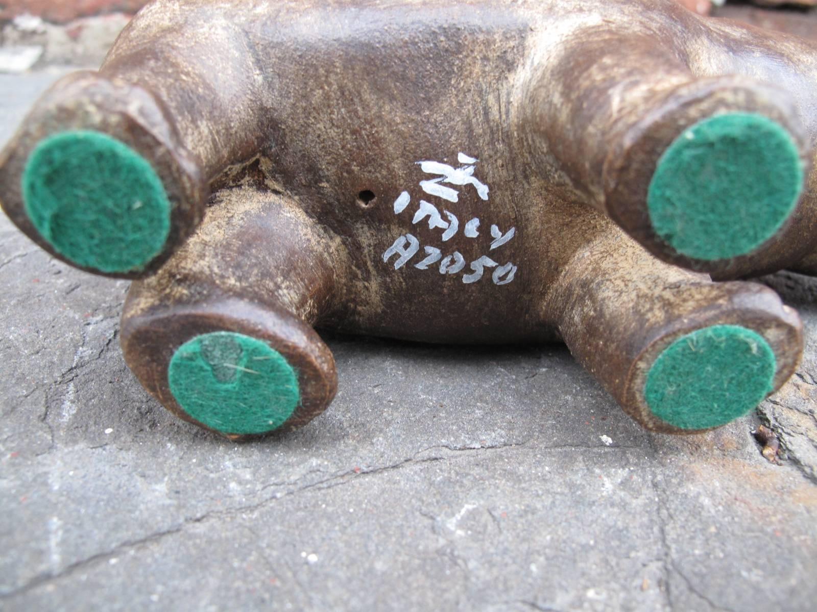Pair of 20th Century Italian Ceramic Hippos 5