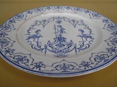 18th Century French Moustiers Faience Charger