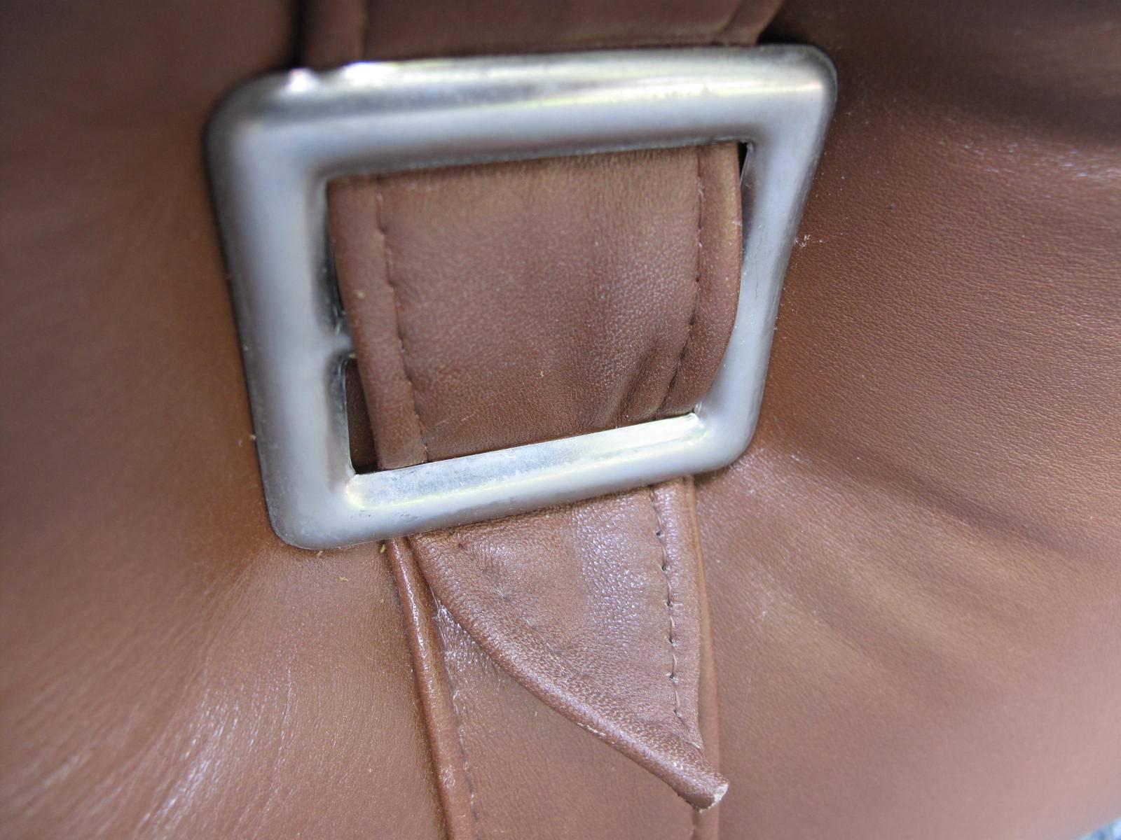 Late 20th Century Danish Modern Leather Chair