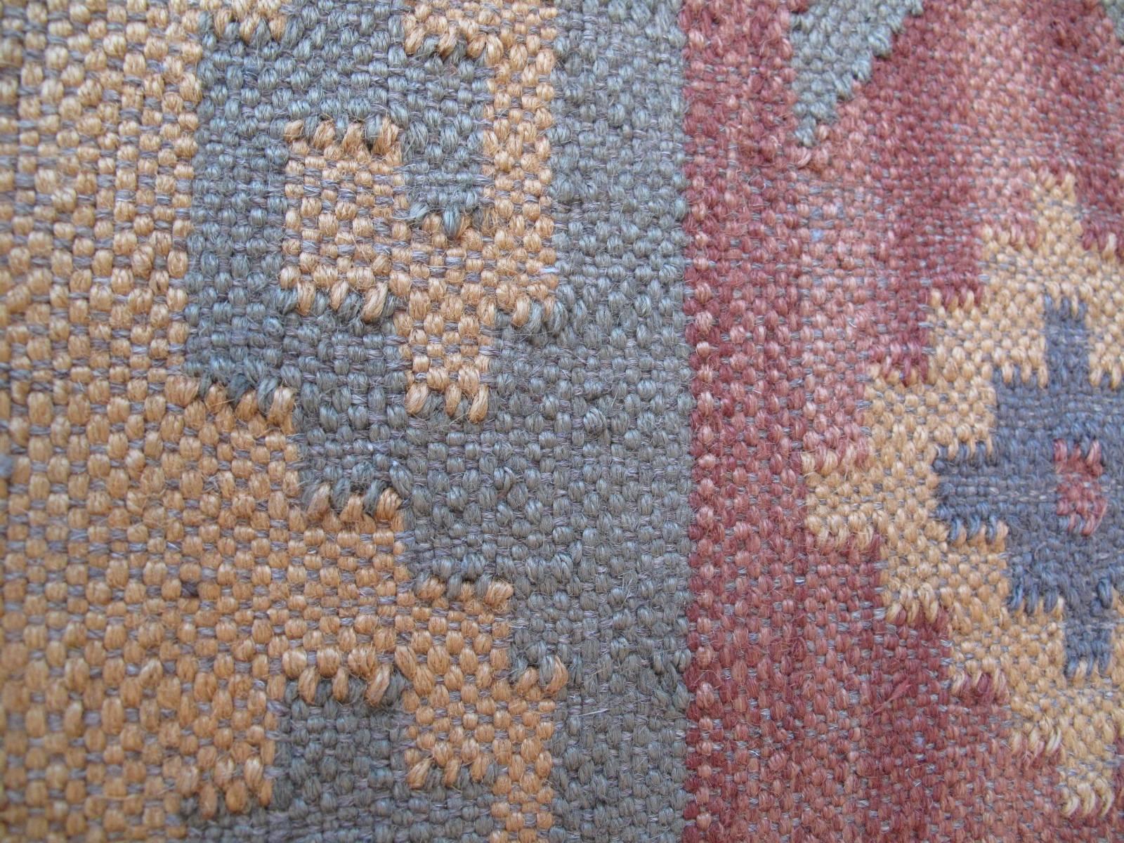 Square Kilim Ottoman 2