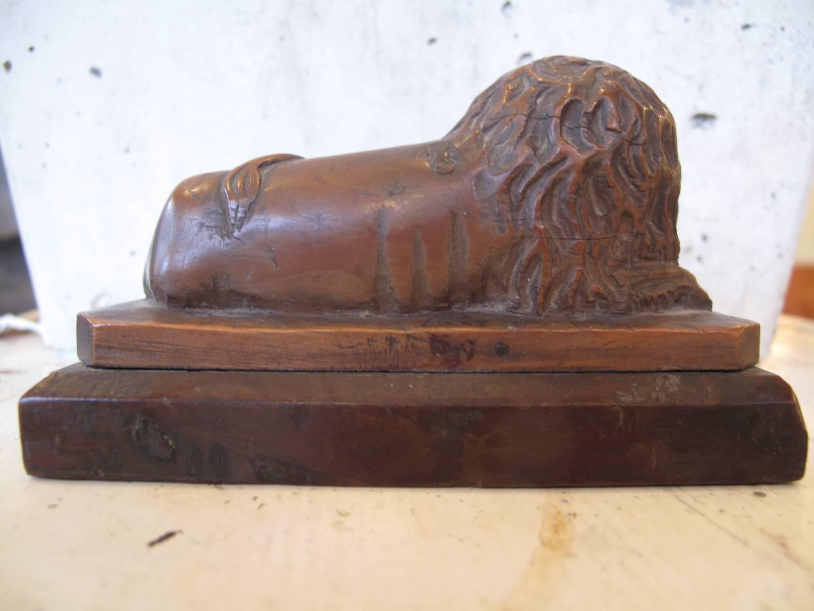 European 19th Century Miniature Carving For Sale