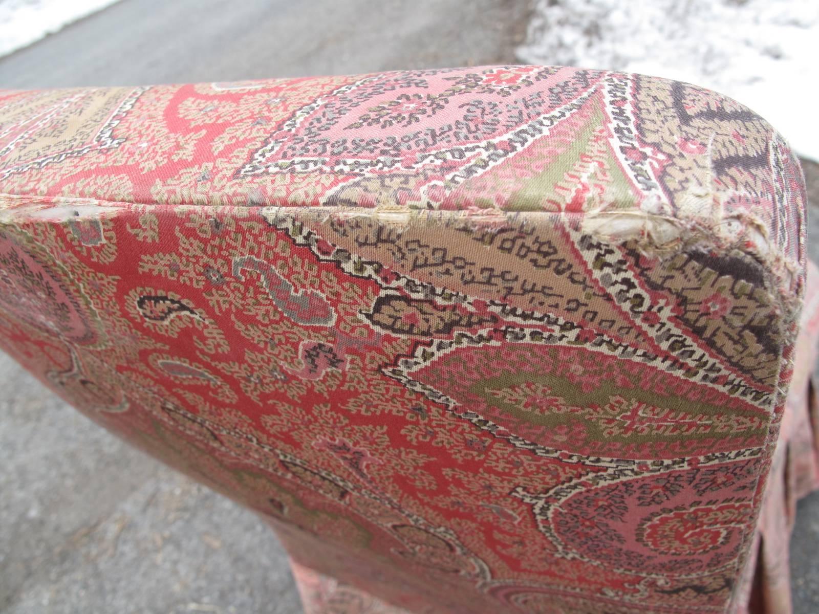 Pair of 19th Century French Paisley Chairs 2