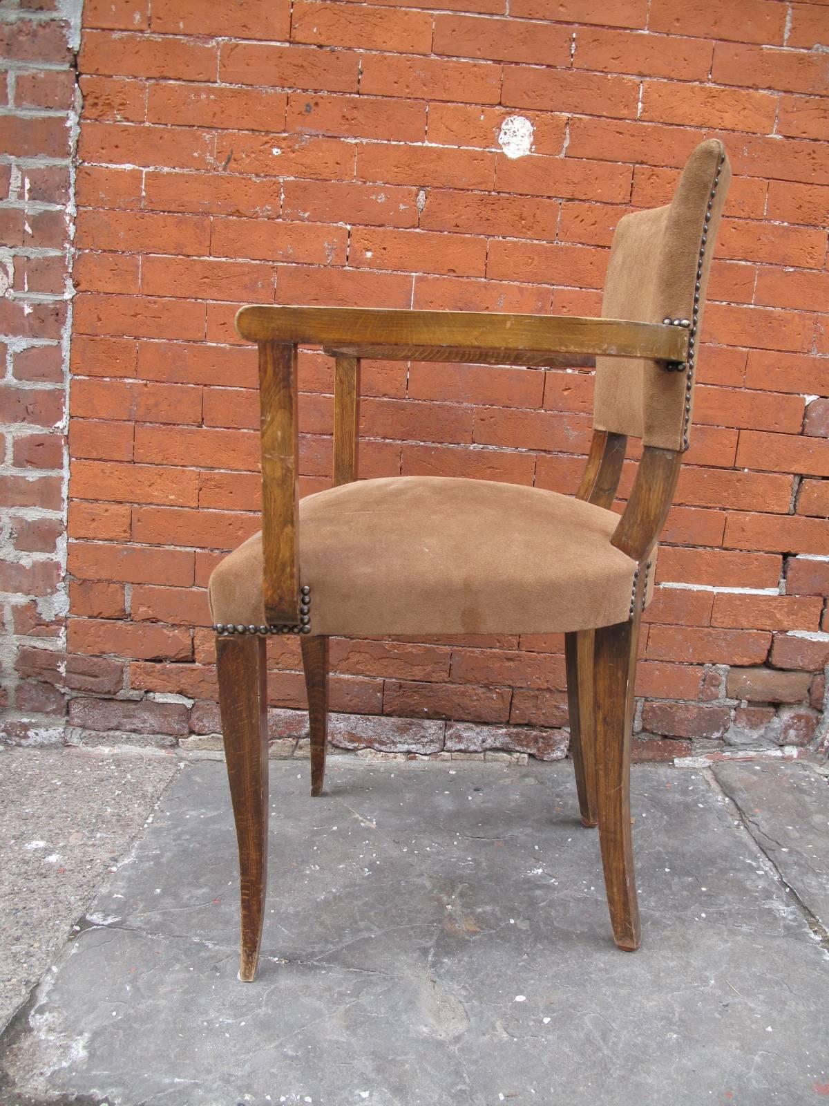 American Art Deco Chair In Good Condition In Brooklyn, NY