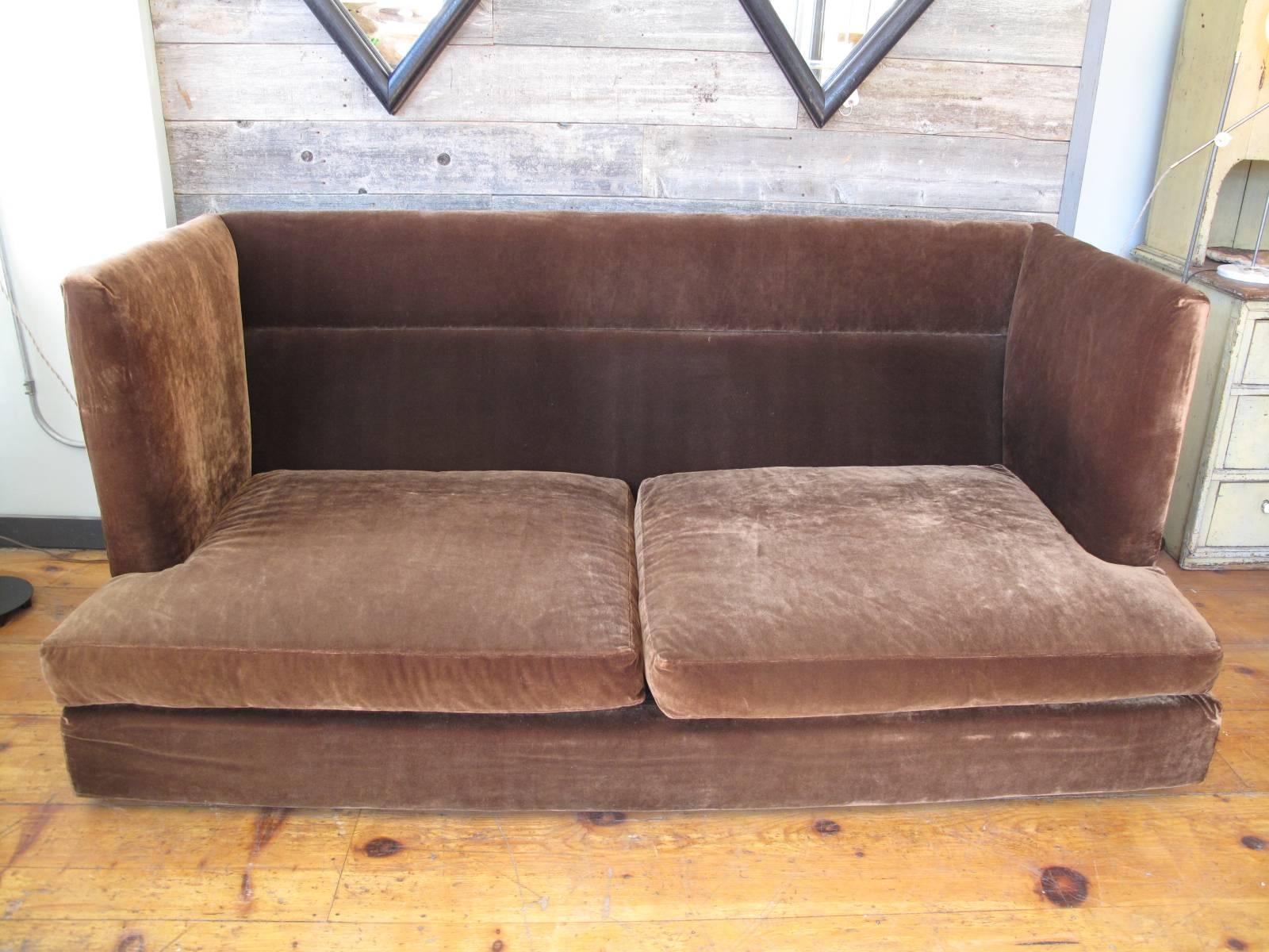 Mid-Century Modern Milo Baughman for Thayer Coggin Shelter Sofa