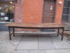 Monumental 19th Century Banquet Table