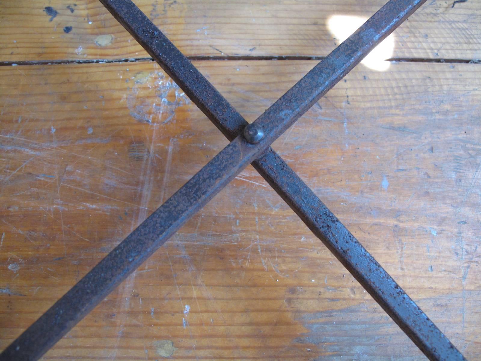 Pair of Folding Brass Tray Tables 2