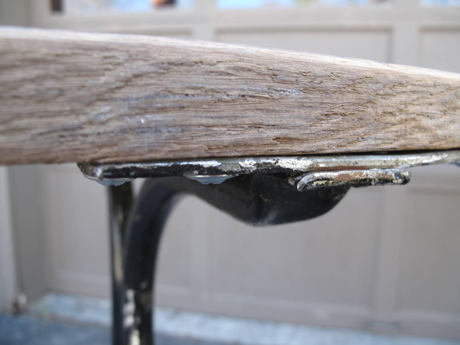 20th Century Industrial Console Table