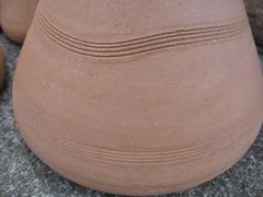 Terra Cotta Pendant, Timbrelites by Elie Eppstein
