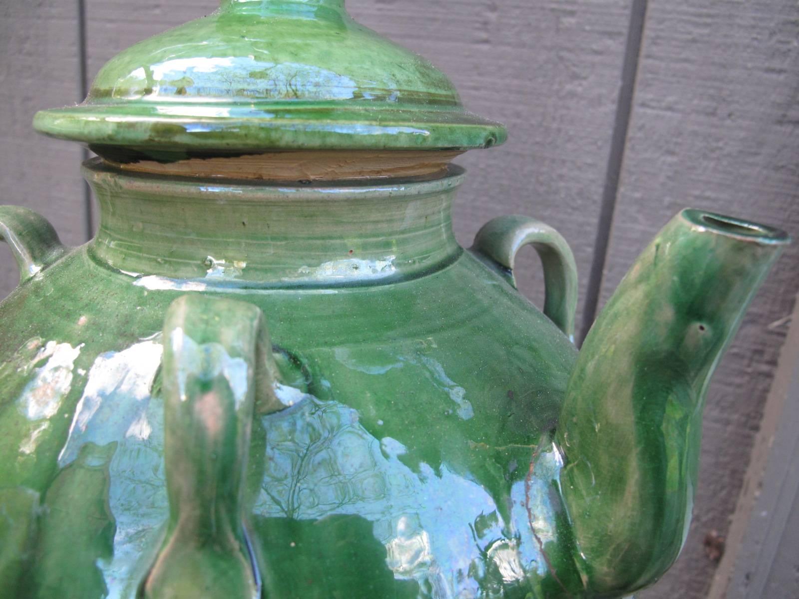 Jug Form Terra Cotta Lamp In Good Condition In Brooklyn, NY