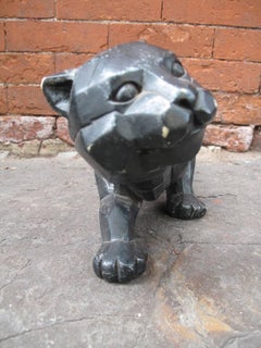 Mid-Century Prowling Panther Statue