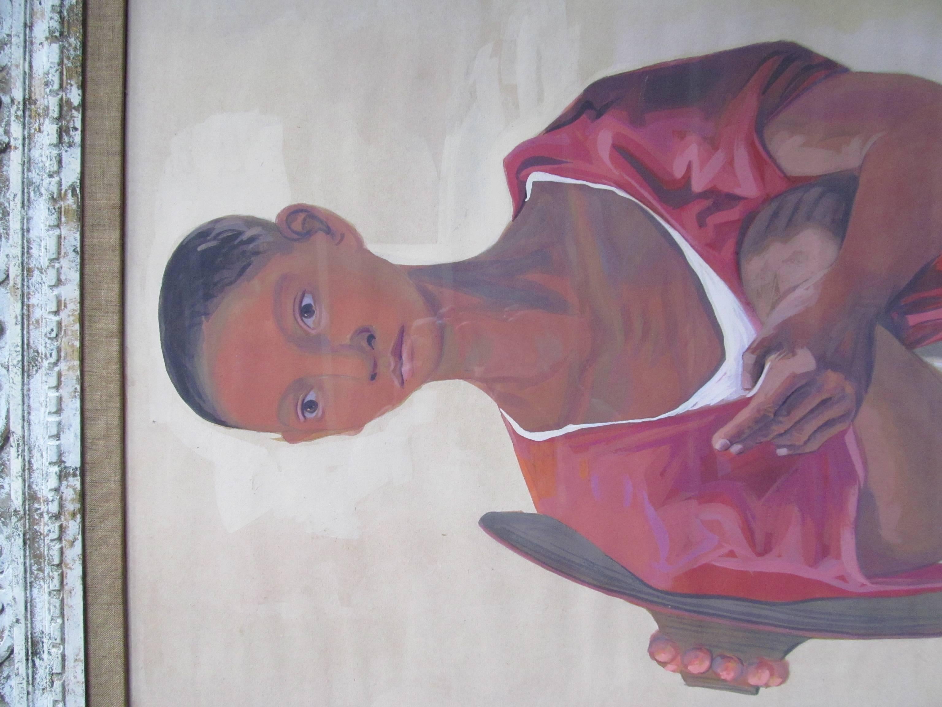 Nino Huichol, by Jesus Guerrero Galvan For Sale 3