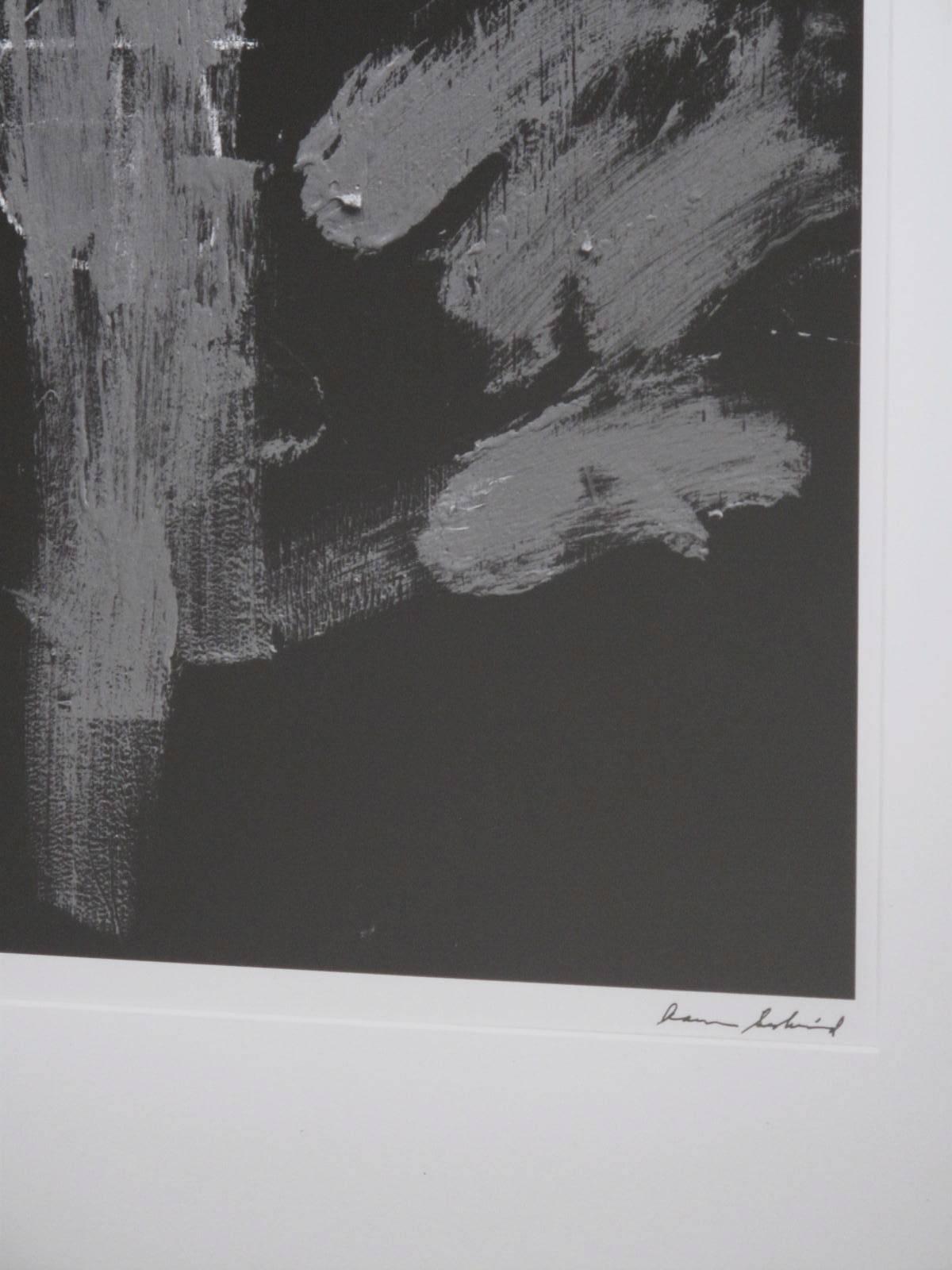 Ink signed photogravure by New York abstract expressionist photographer Aaron Siskind (1903-1991).