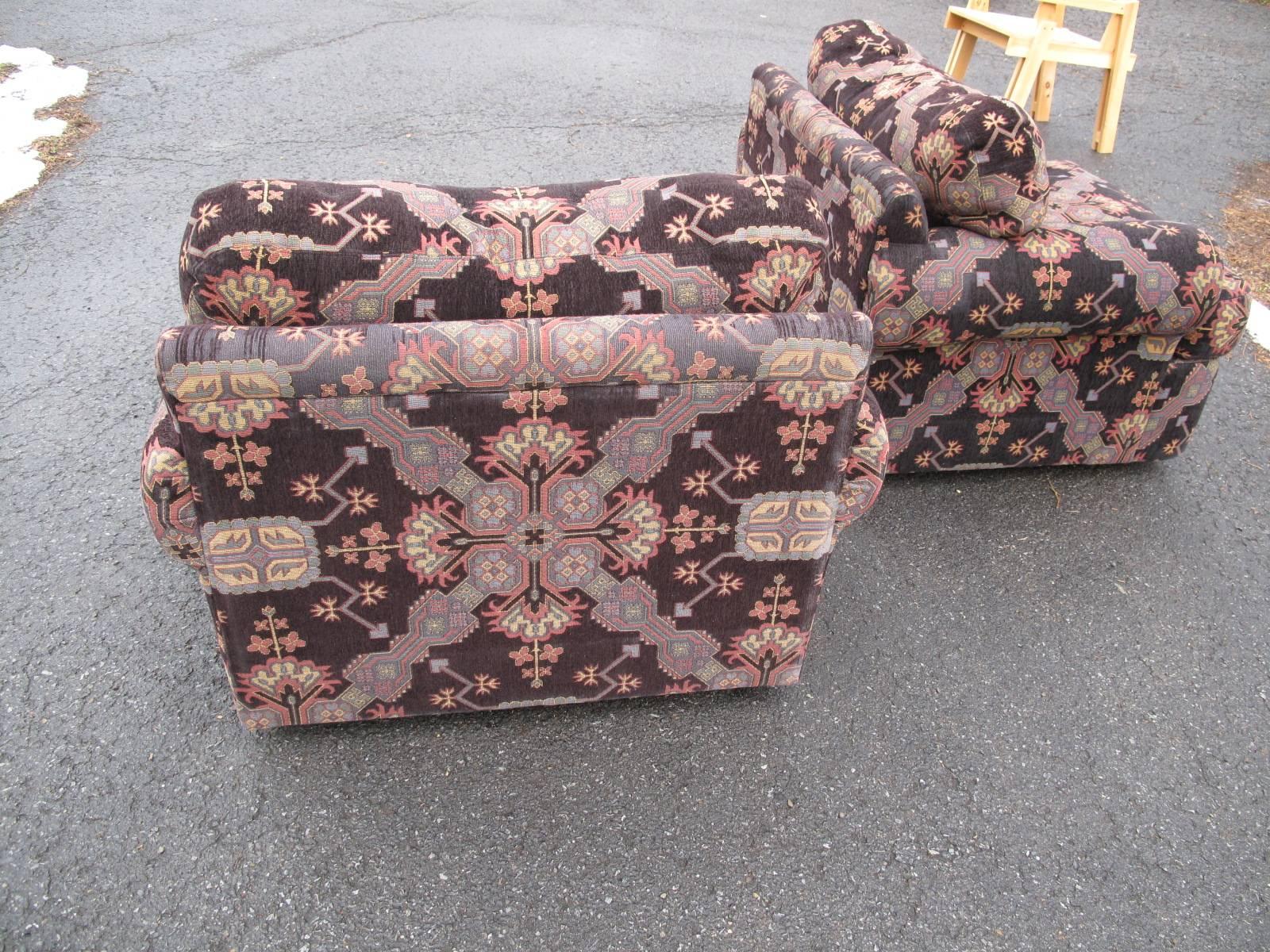 Pair of Directional Armchairs 4