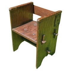 Fauteuil Brutaliste Banc