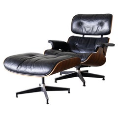 Eames Leather Lounge Chair by Charles & Ray Eames for Herman Miller, 1960s