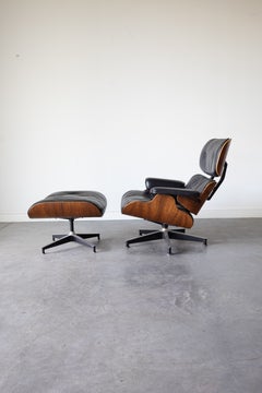 Eames Leather Lounge Chair by Charles & Ray Eames for Herman Miller, 1960s