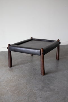 "MP-81" Brazilian Rosewood Coffee Table by Percival Lafer, 1970s