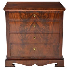 Antique Small French Empire Chest of Drawers in West Indies Mahogany, circa 1800