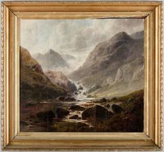 18th Century Painting of the Scottish Highlands