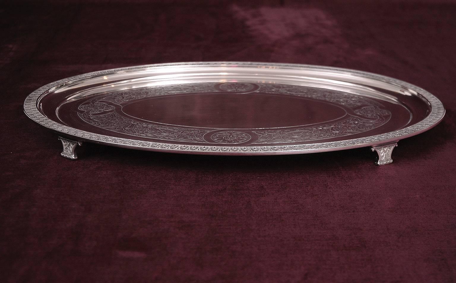 silver soldered tray