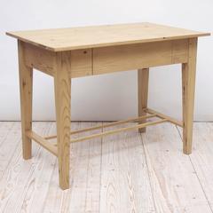 Bonnin Ashley Custom Made Pine Writing Table or Desk in the Jugendstil Style