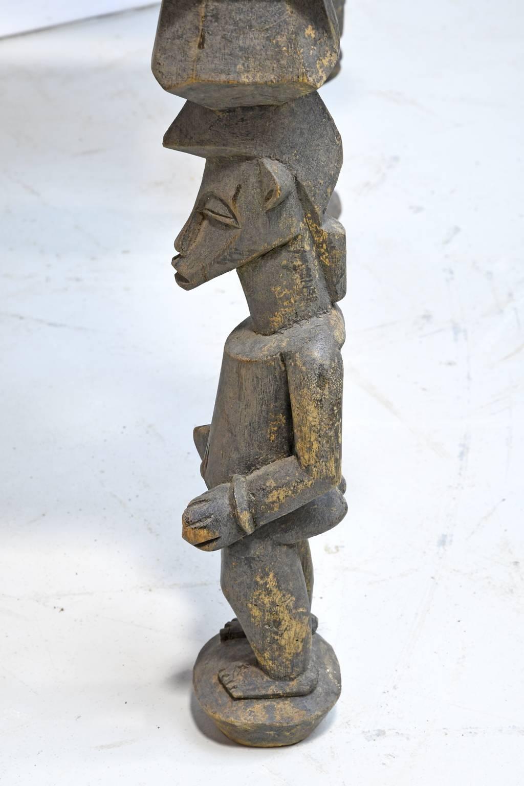 Ceremonial Fertility Chair of the Senufo People, West Africa In Good Condition In Miami, FL