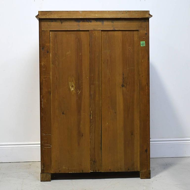 Karl Johan Swedish FallFront Secretary in Figured Walnut, circa 1840