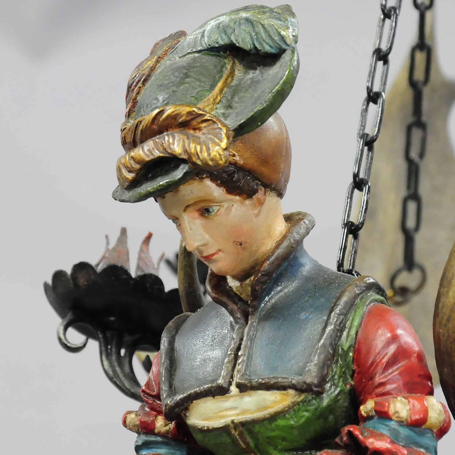 Lovely Antique Diana Lusterweibchen with Fishtail 2