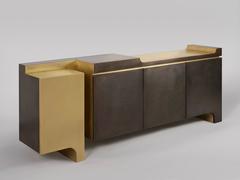 Cabinet 'XiangSheng II' en bronze à patine Brown intense par Studio MVW