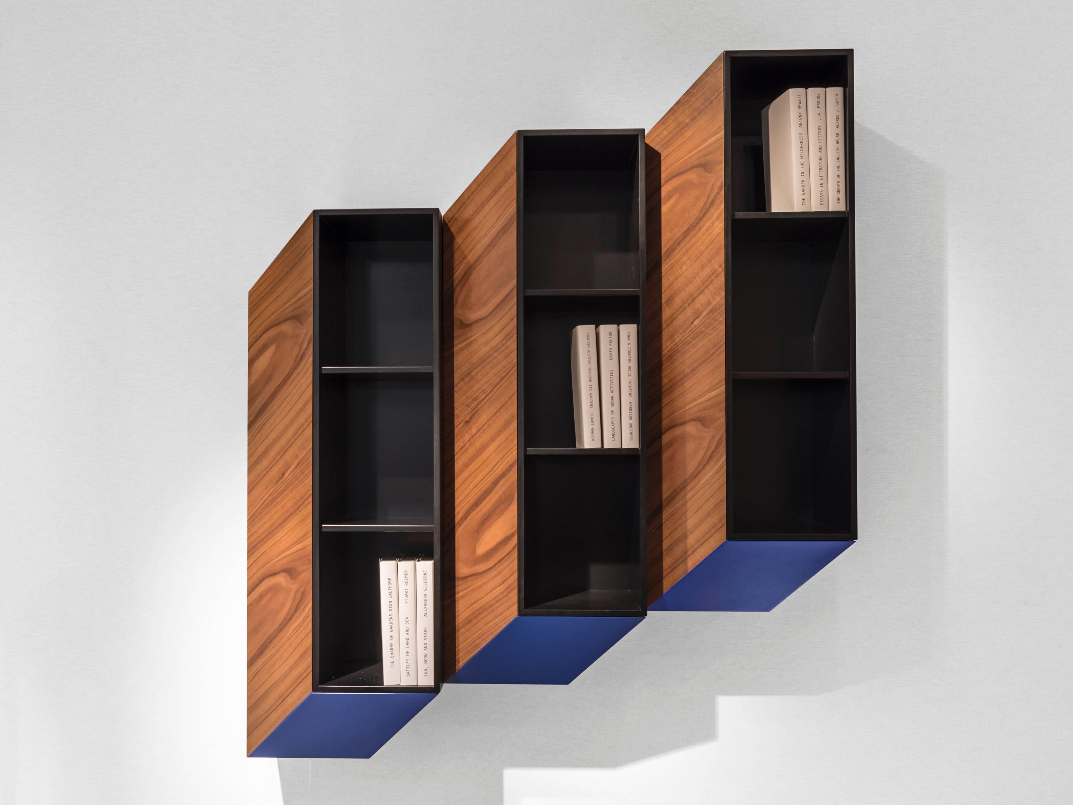 'Cinétisme II’ by French Lebanese Charles Kalpakian is a hypnotic wall cabinet in lacquered wood and chestnut flirting with Op Art and the spirit of Vasarely. 

Unexpected and immediately eye-catching in the true sense of the word, ‘Cinétisme II’