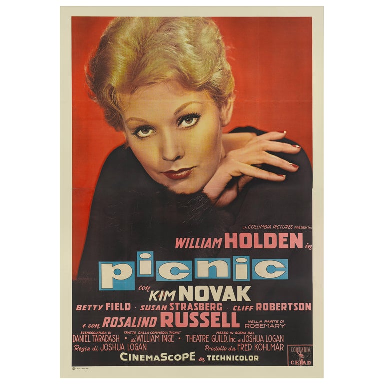 Picnic" Original Italian Movie Poster For Sale