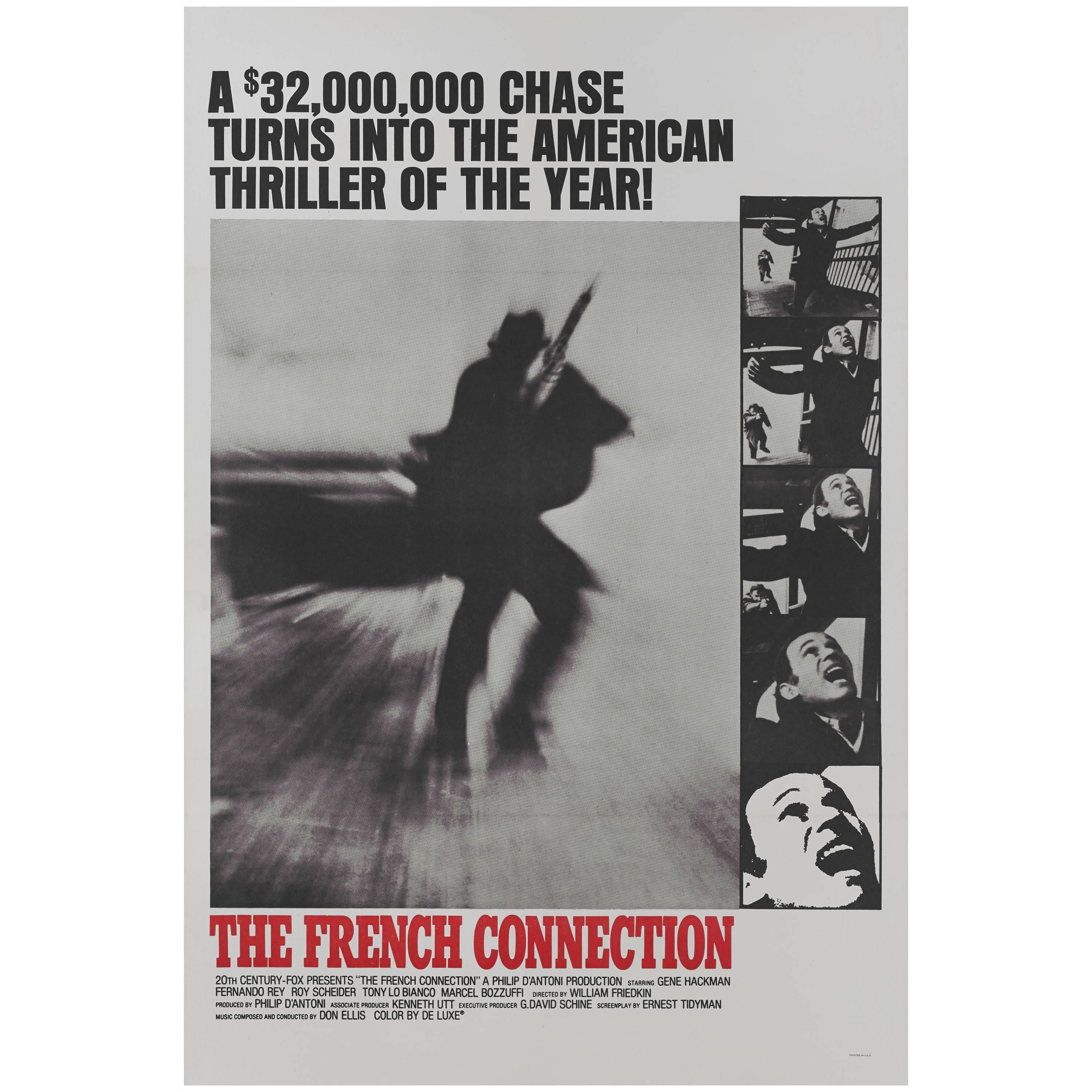 Affiche originale du film « French Connection »