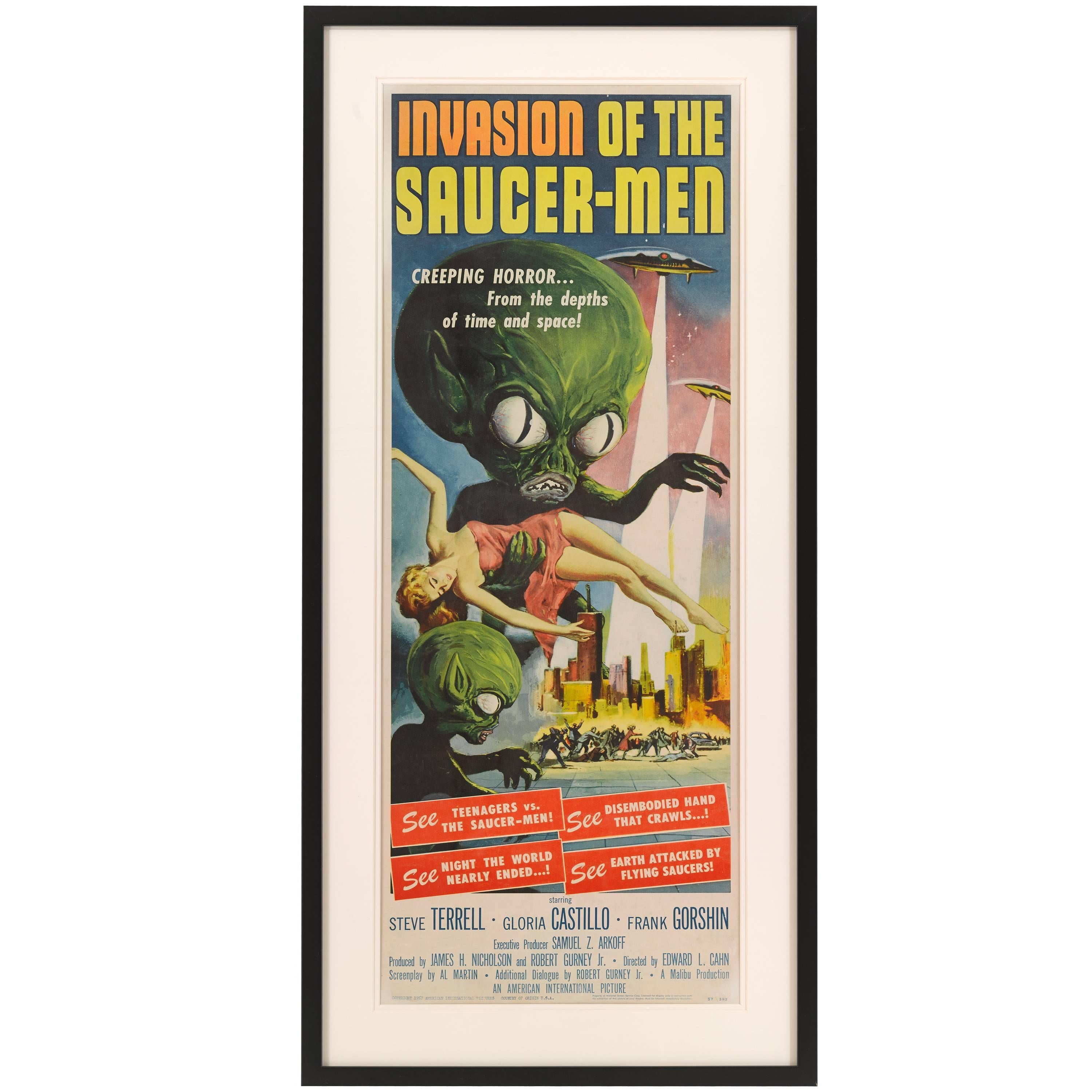 "Invasion of the Saucer Men" Movie Poster