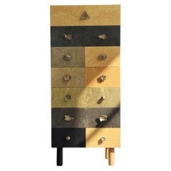 Alik Cavaliere (1926–1998) Zanotta, Comò, circa 1990