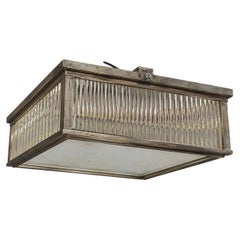 Plafonnier Art déco moderniste, vers 1930 - Ateliers Petitot Att.