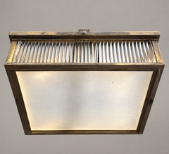 Plafonnier Art déco moderniste, vers 1930 - Ateliers Petitot Att.