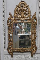 18th Century French Regence Mirror with a Gold Leaf Finish