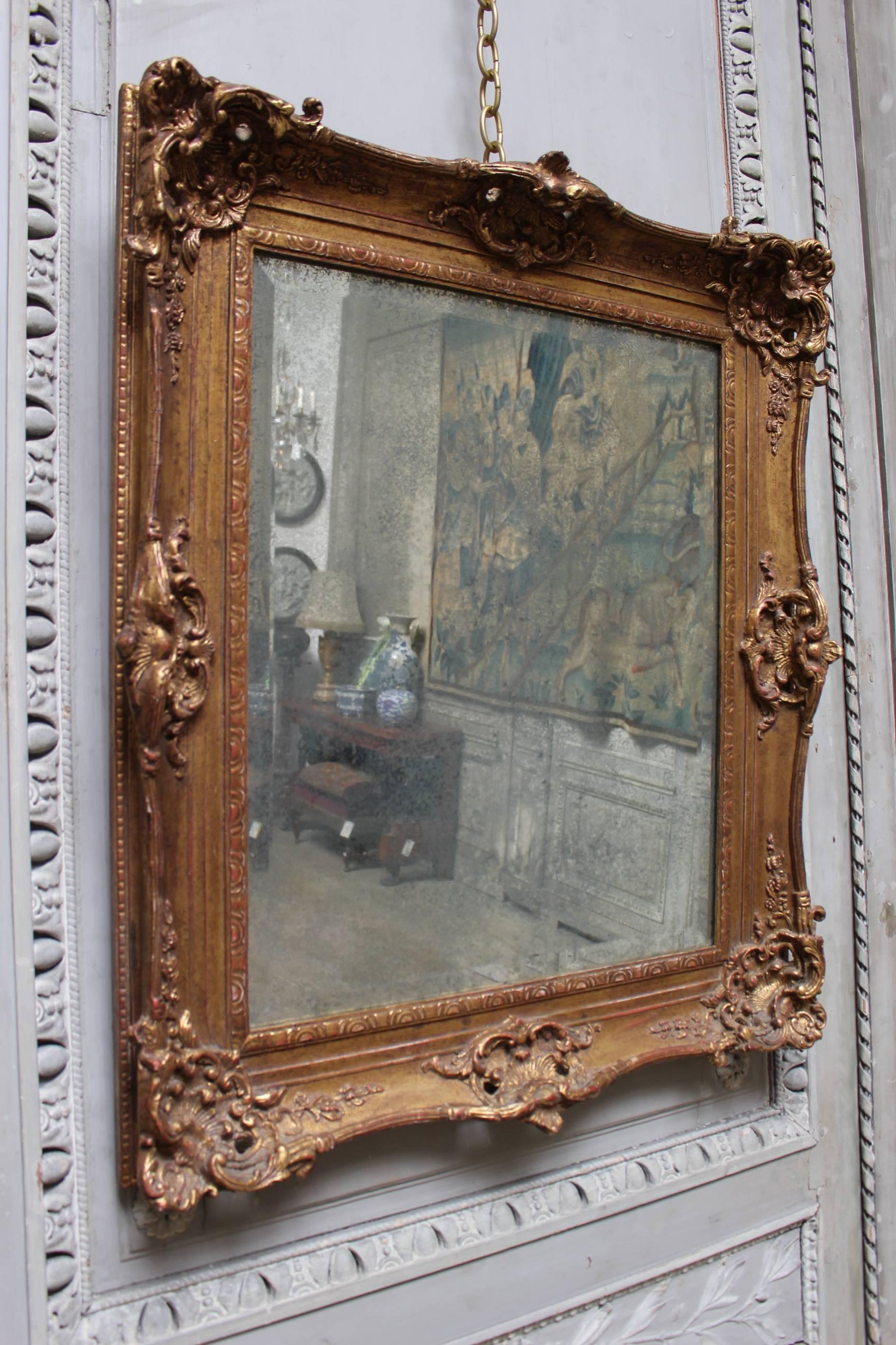 French Gilded Mirror 2