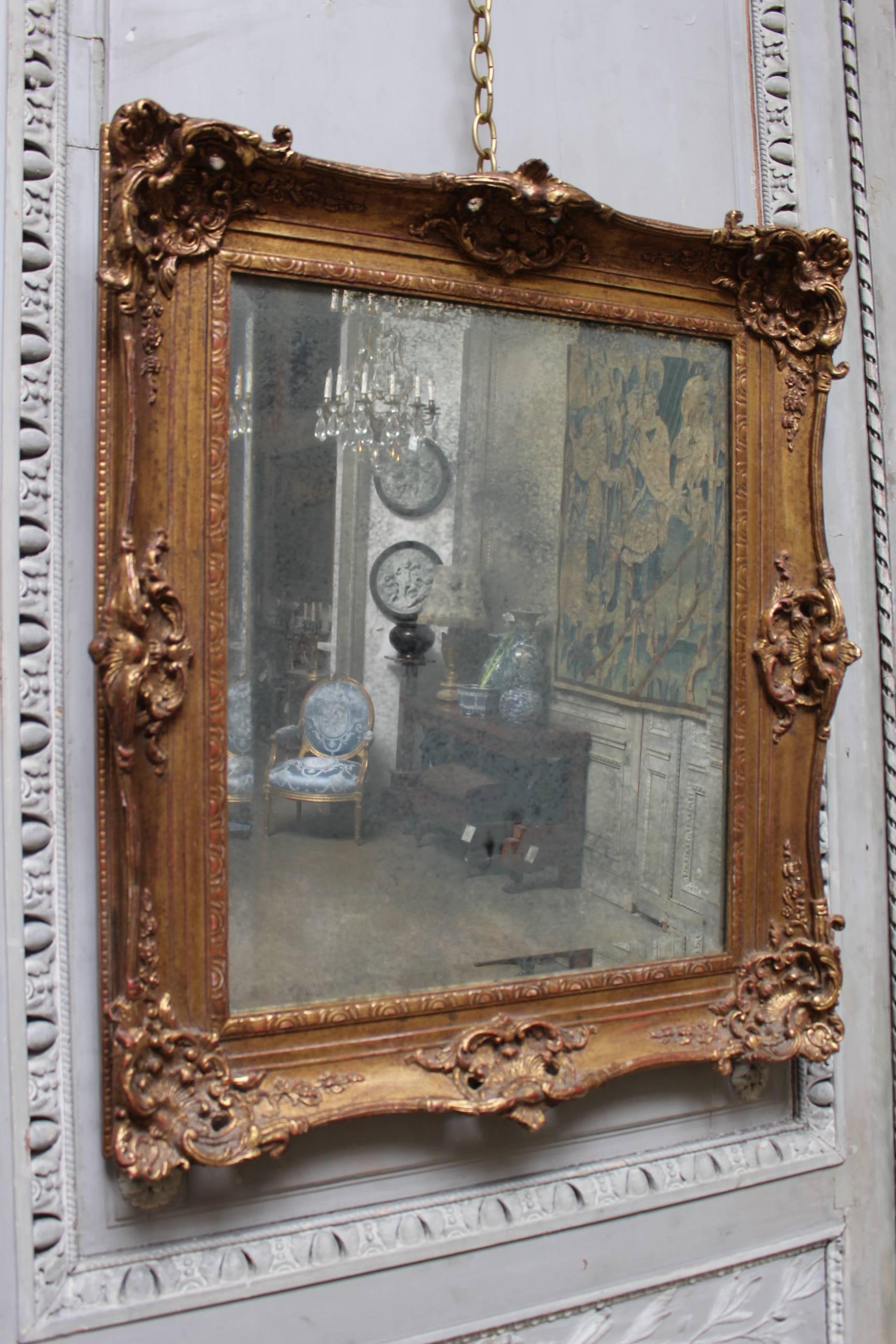 French Gilded Mirror 3