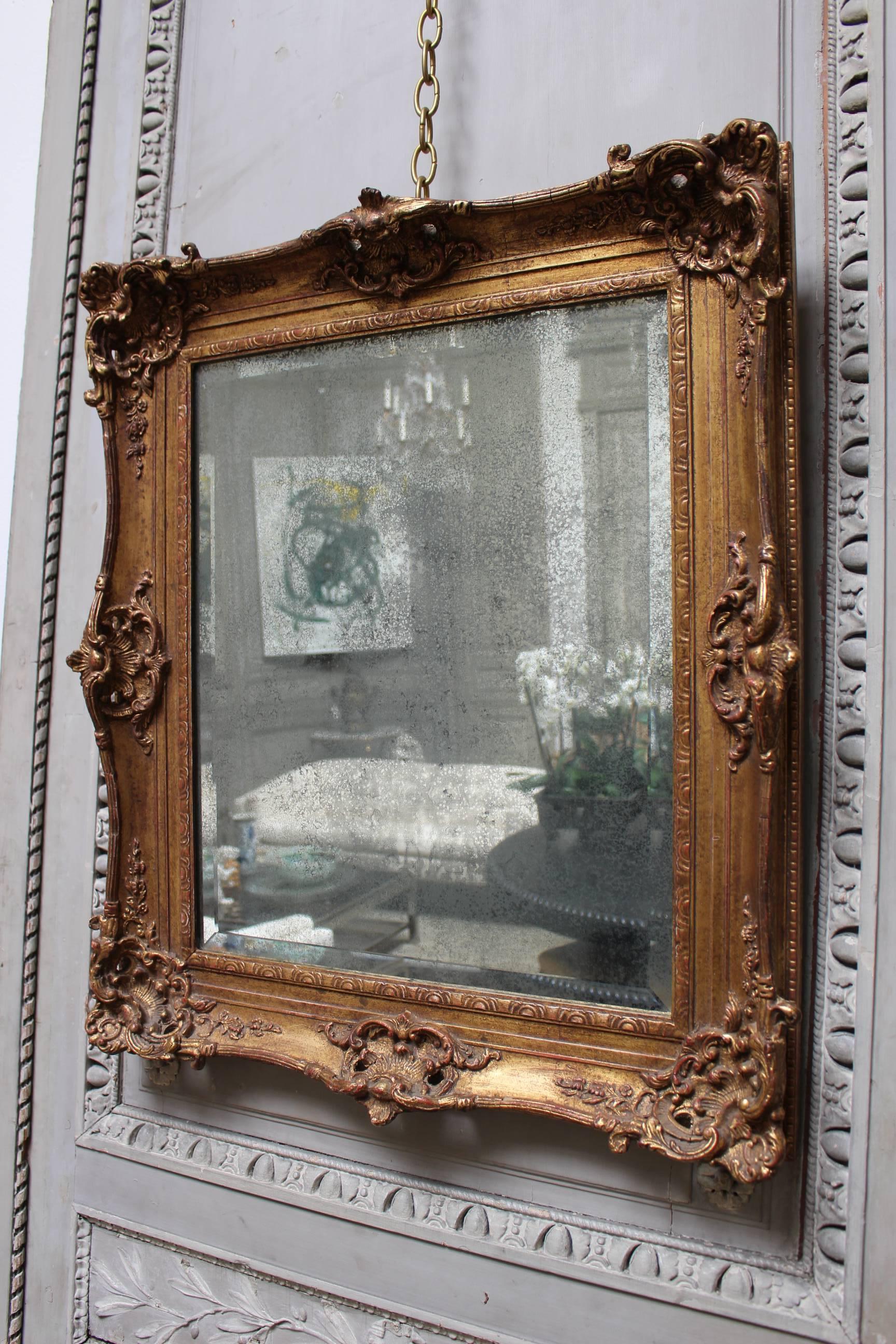 French Gilded Mirror 4