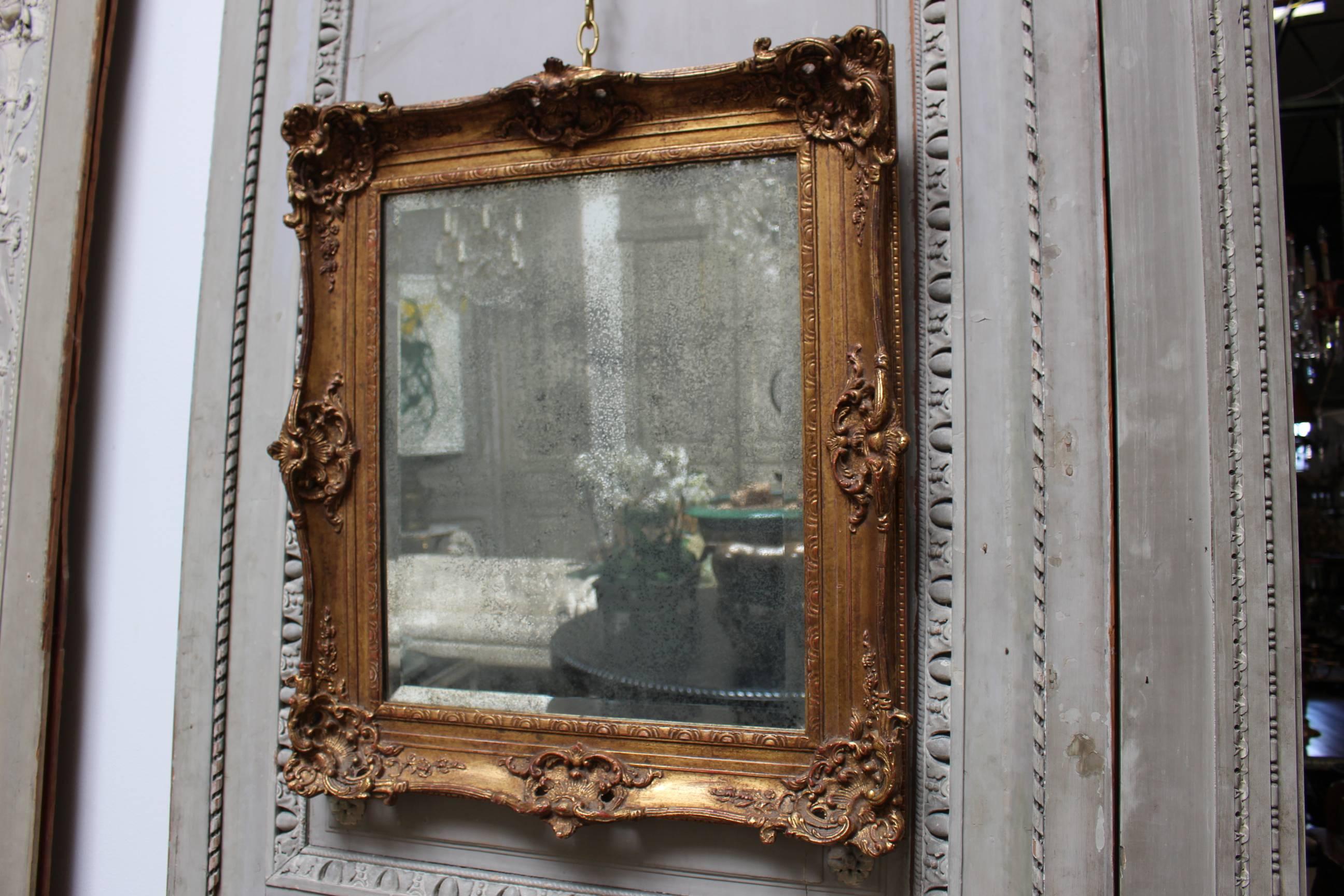 French Gilded Mirror 5