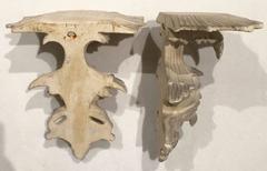 Paar Chinoiserie-Wandhalterungen