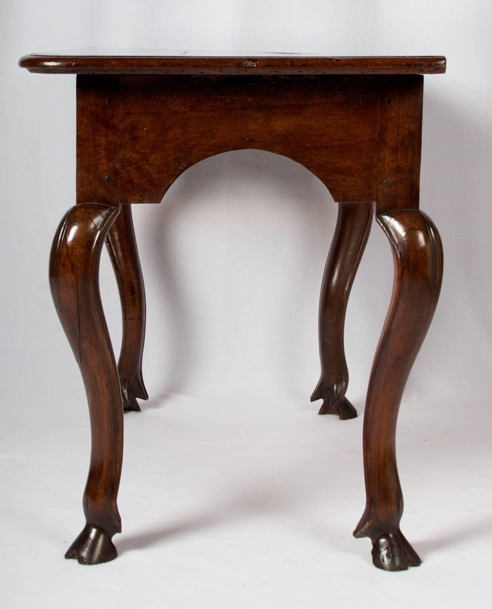 Régence Early 18th Century Regence Period Side Table with One Drawer