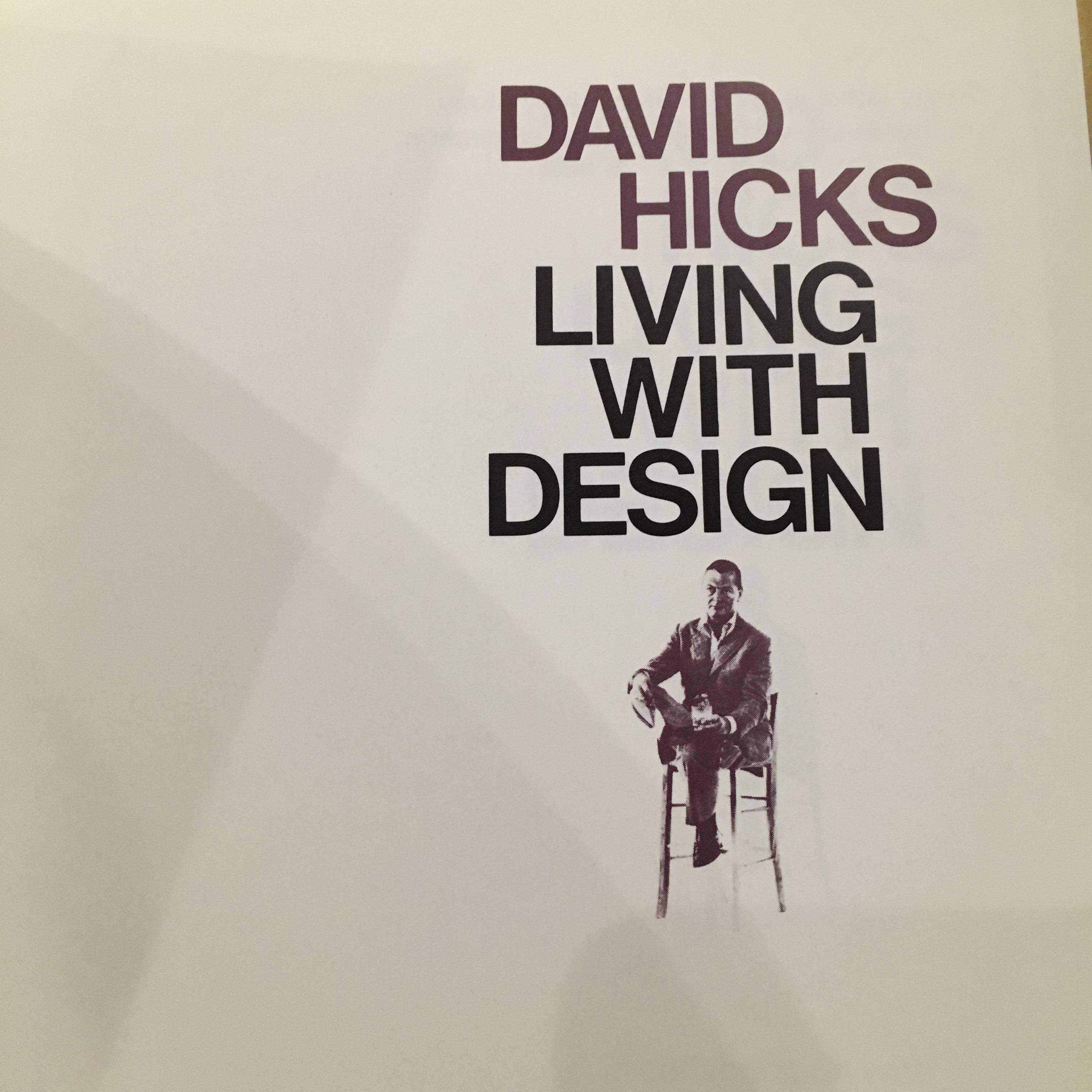 Rare Set of David Hicks Books on Design In Good Condition In San Francisco, CA
