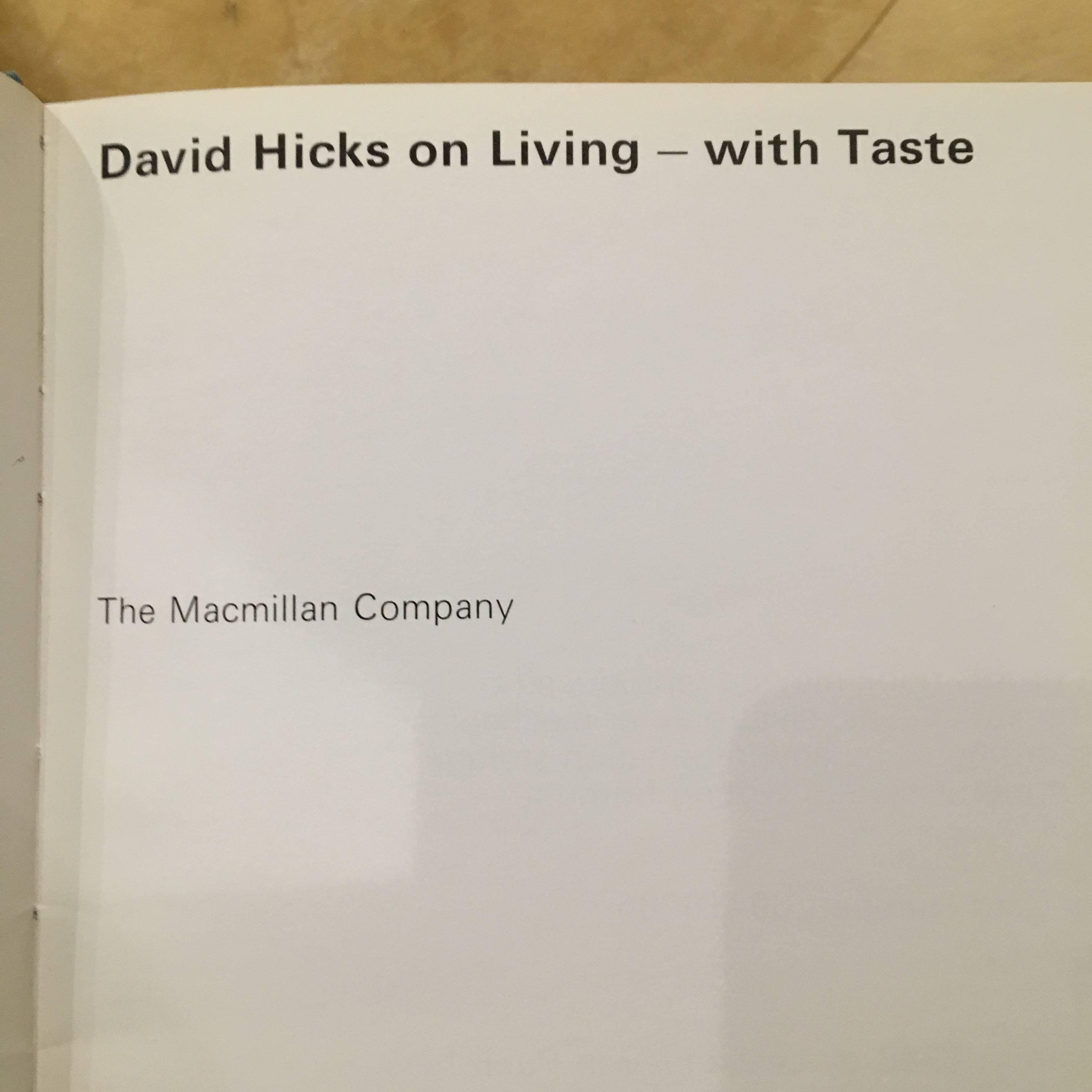Rare Set of David Hicks Books on Design 1